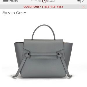 MDBM Grenelle handbag crossbody grey barely used